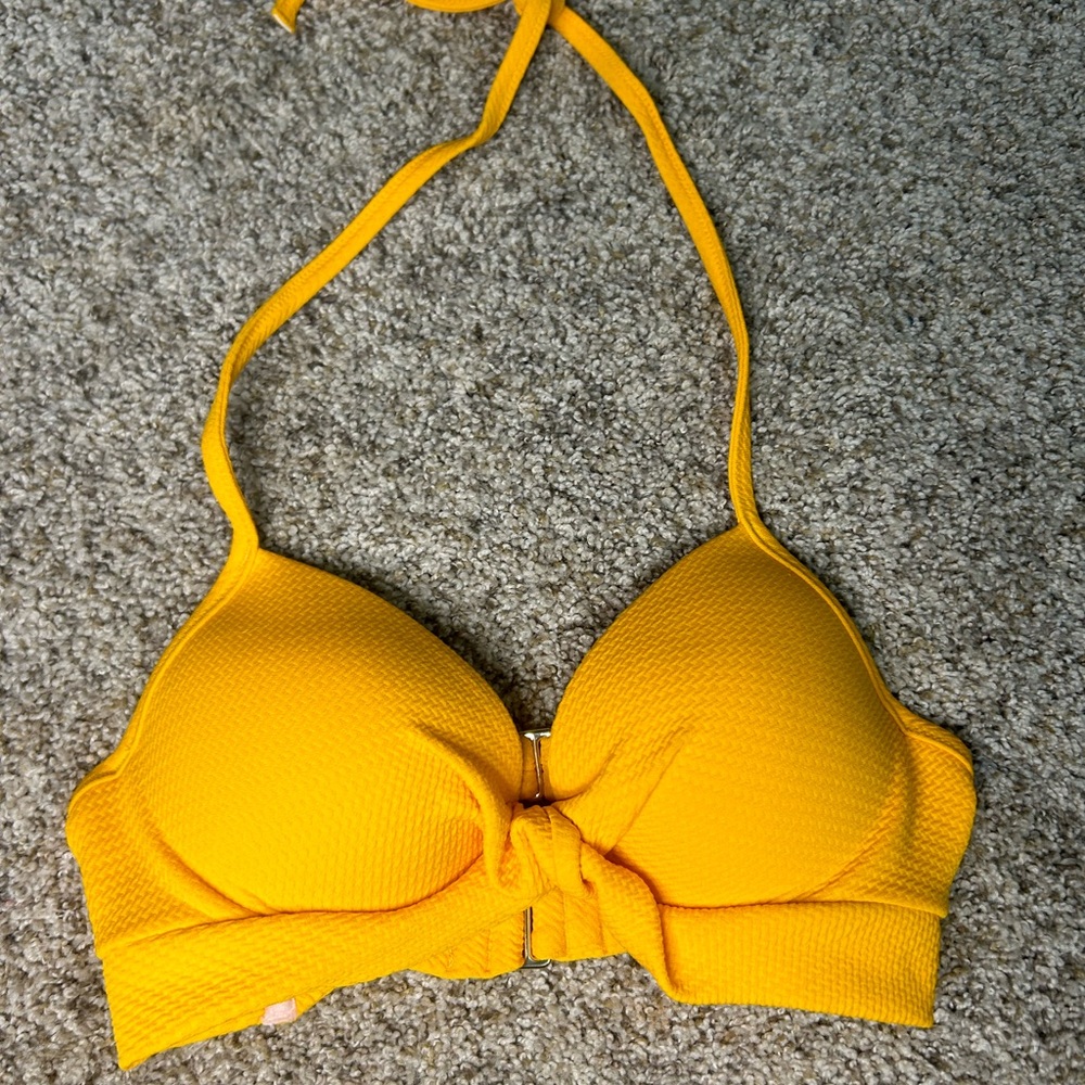 Target Women's Yellow Bikini Top